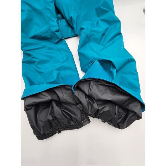 Patagonia Women's S Belay Blue Insulated Powder Town Snow Pants Reg NWT - Picture 12 of 13